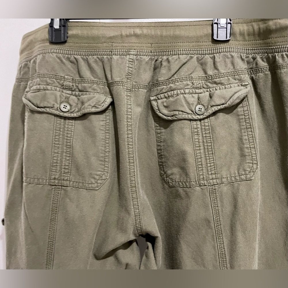 Tommy Hilfiger Green Cargo Pant 1X - Picture 3 of 5